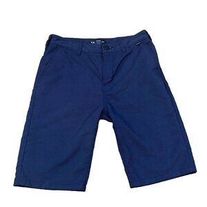 Hurley Nike Men's Dri-Fit Chino Shorts Size 16 Golf Stretch Outdoors Blue Active